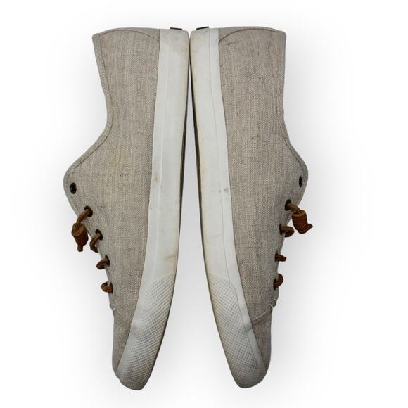 Sperry Seacoast Linen Sneaker Women 12 STS99355 - Picture 12 of 12